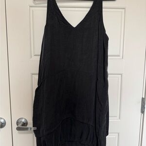 Zara Chic Black High Low Dress